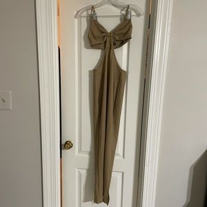 Maxi cut out dress